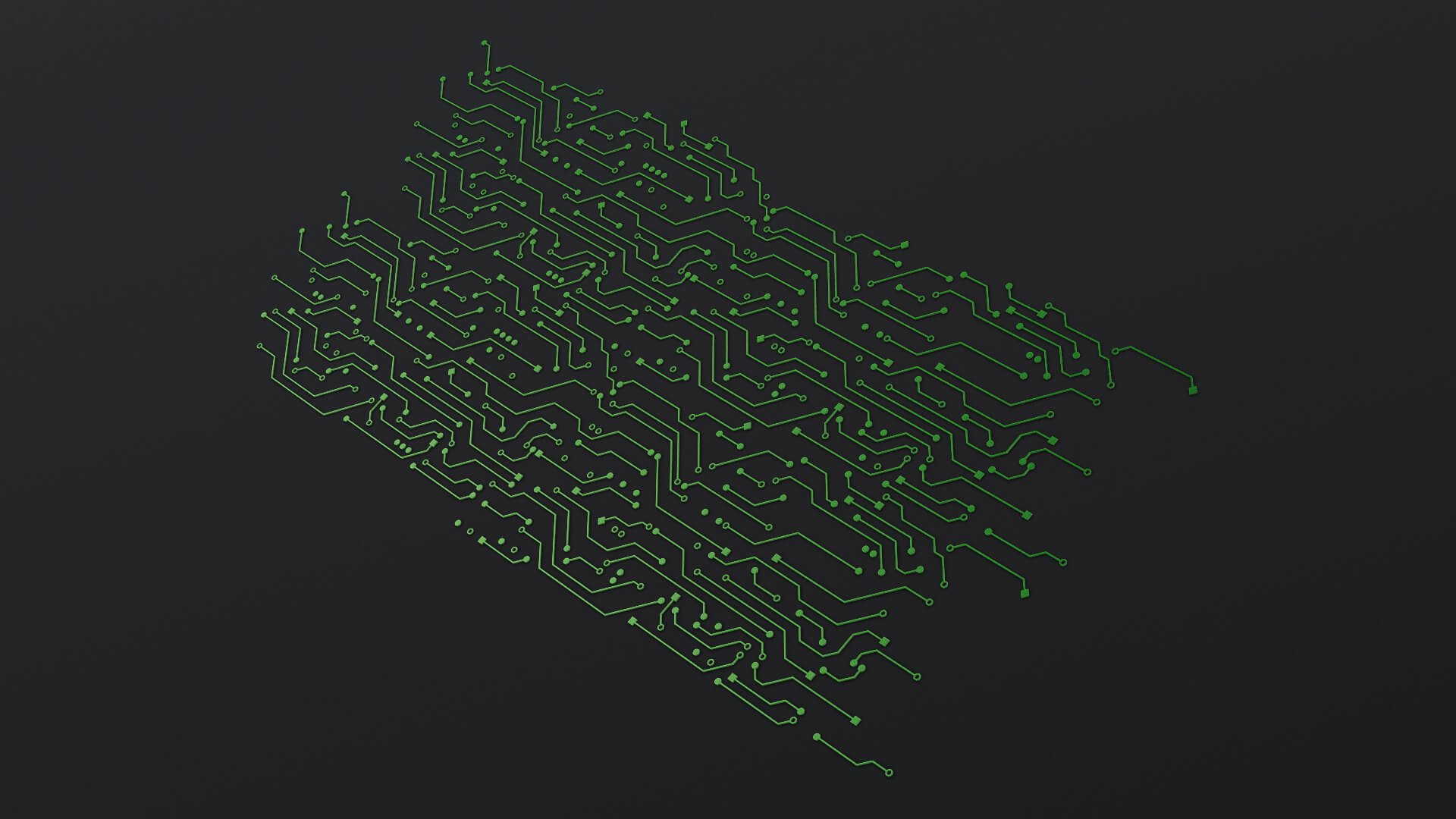 Electronic Circuit Board Pattern M 1 - 3D Model by Zurel
