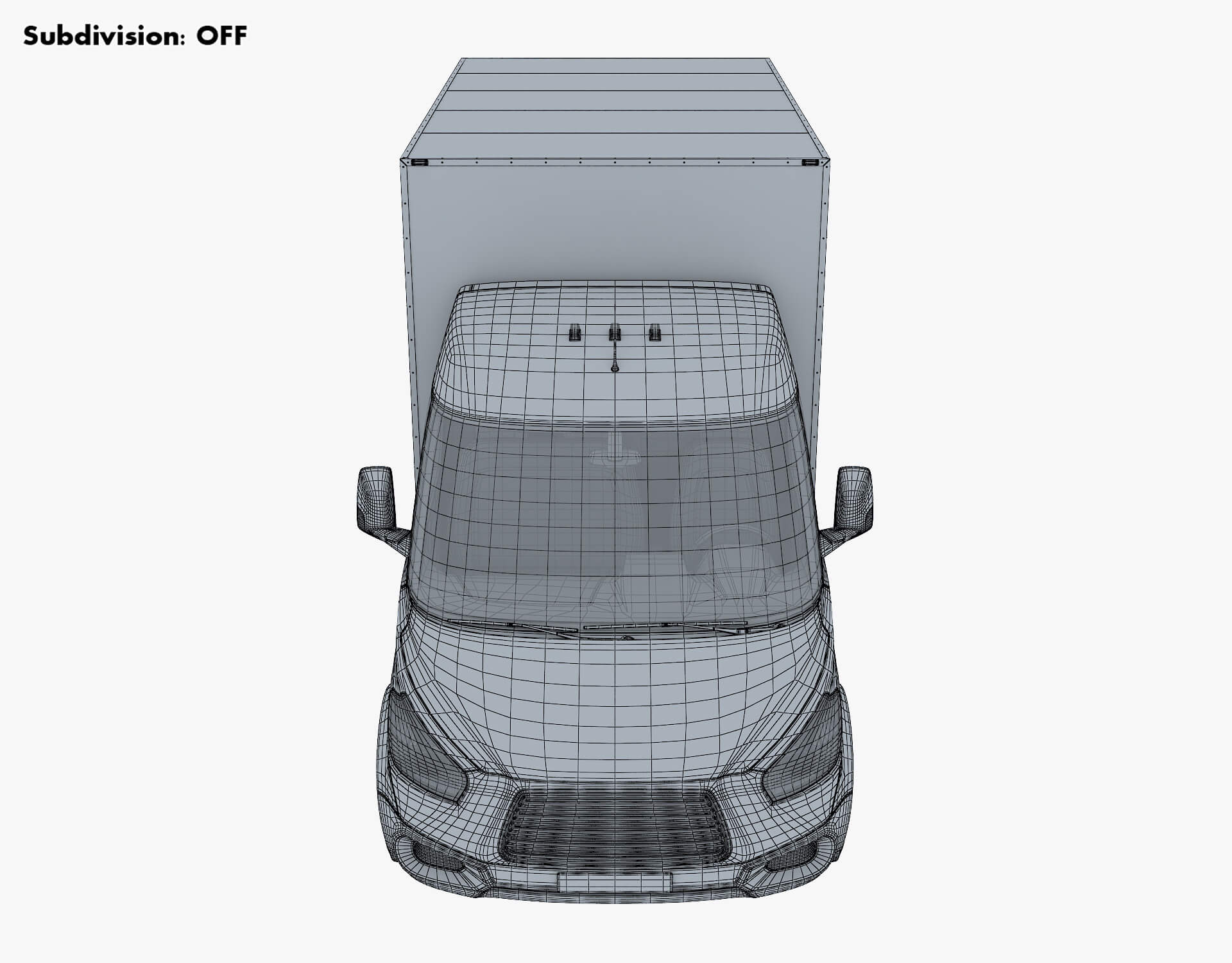 Generic Box Truck M 1 - 3D Model by Zurel