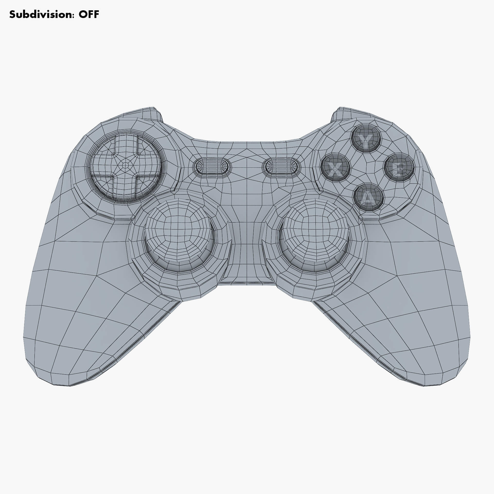 Generic Video Game Controller M 1 3D Model by Zurel