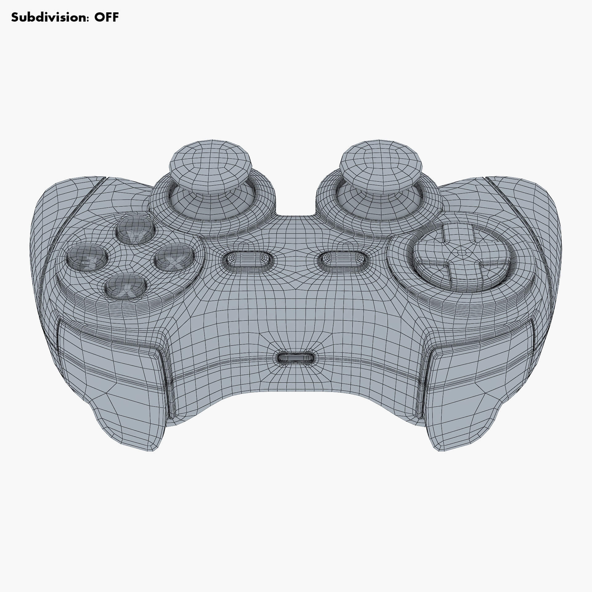 Generic Video Game Controller M 3 - 3D Model by Zurel