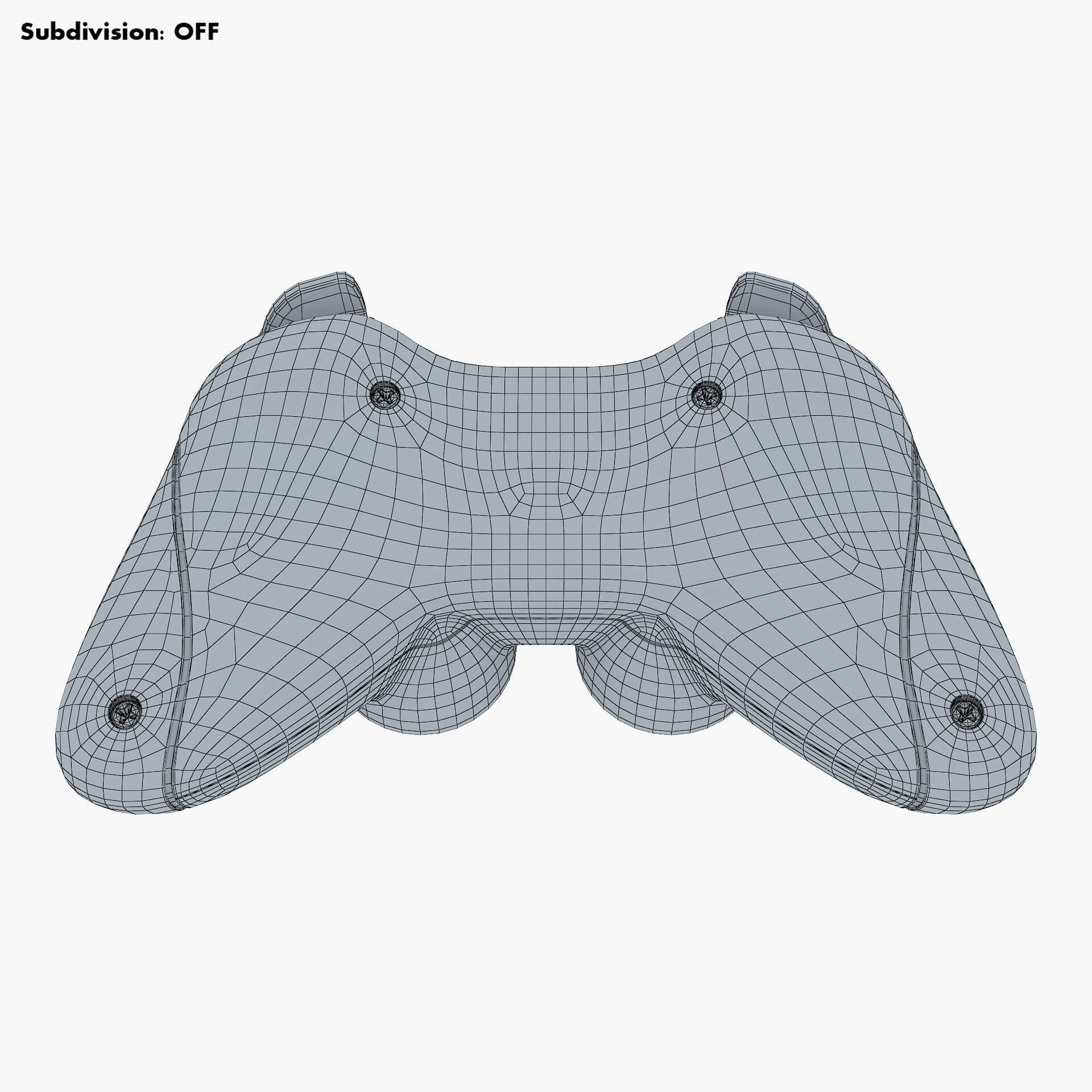 Generic Video Game Controller M 3 - 3D Model by Zurel