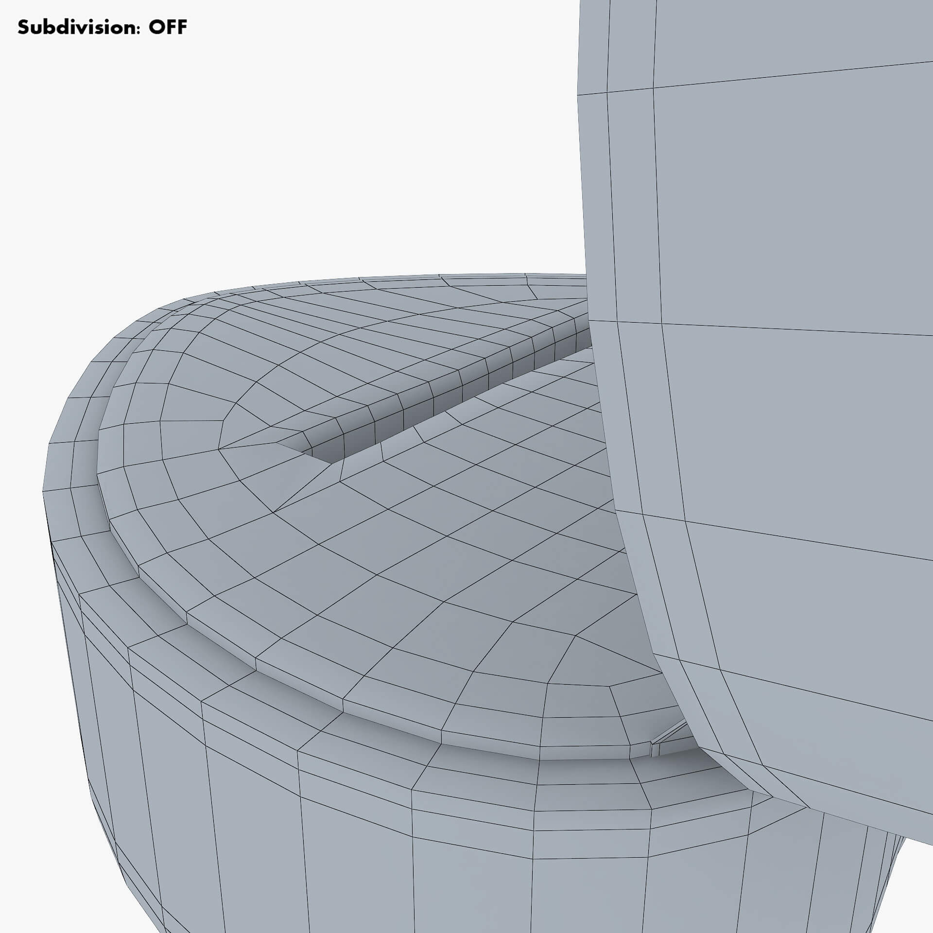 Heart Shape Ring Box Red V 1 - 3D Model by Zurel