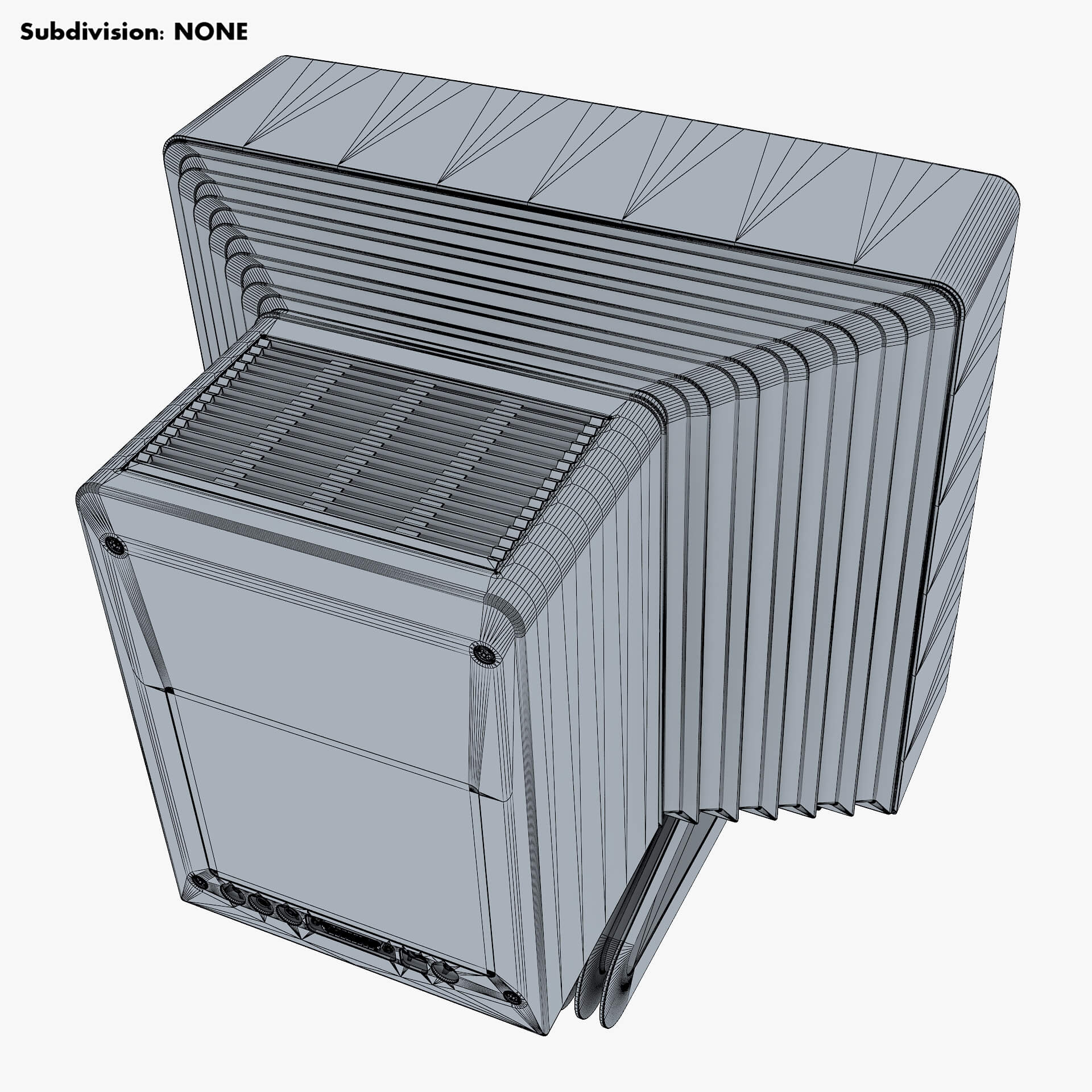 NeXT MegaPixel Display 90s M 1 - 3D Model by Zurel