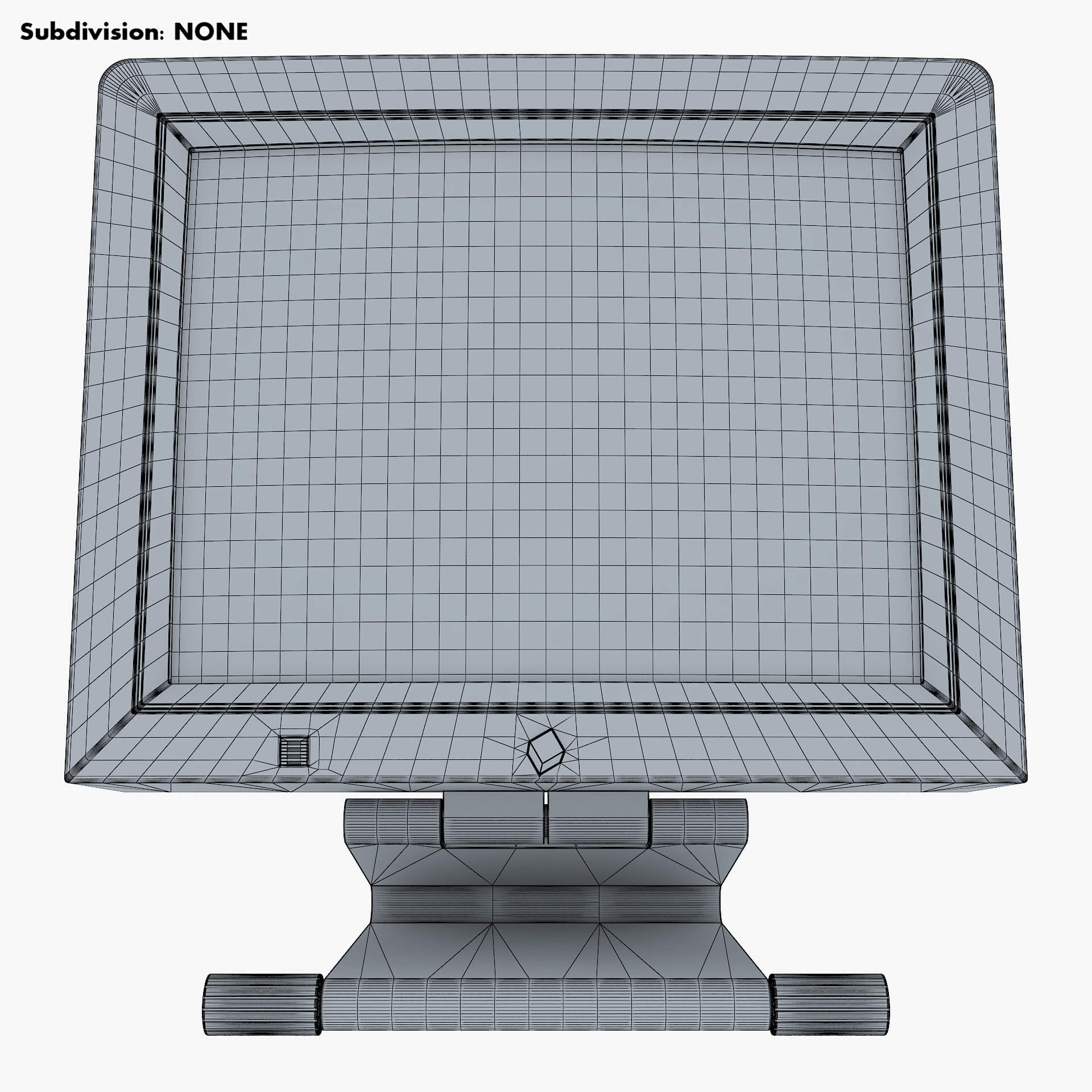 NeXT MegaPixel Display 90s M 1 - 3D Model by Zurel