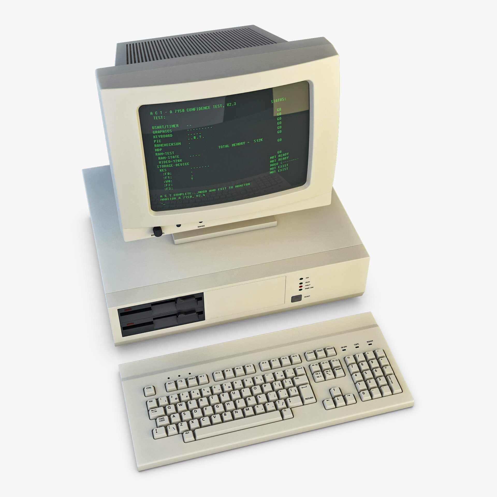 Retro Computer Collection Volume 1 - 3D Model by Zurel