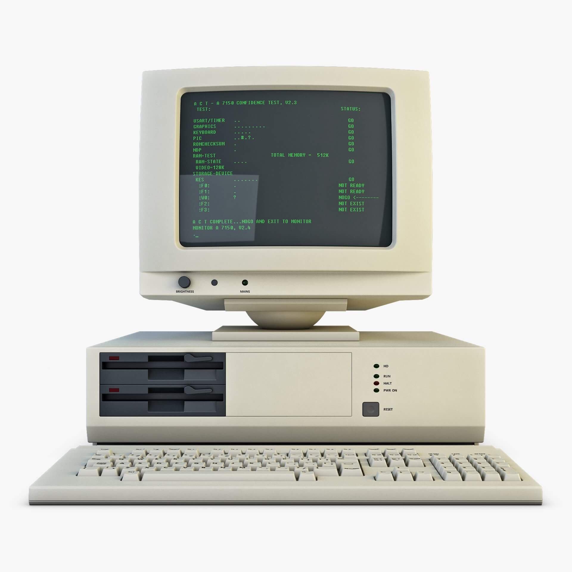 Retro Computer Collection Volume 1 - 3D Model by Zurel