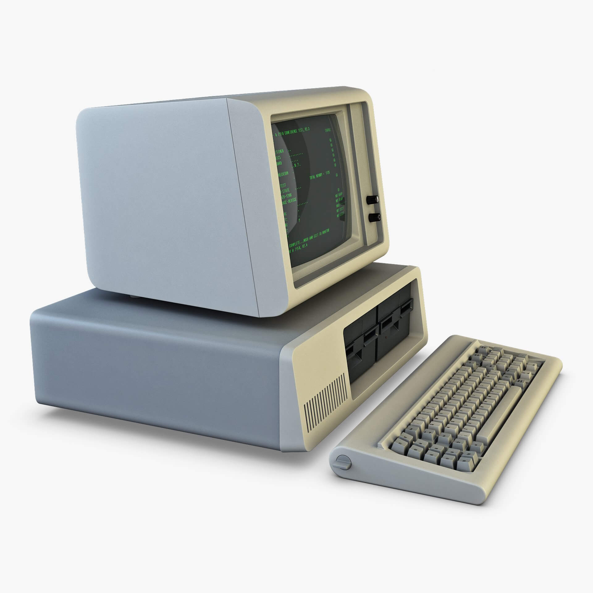 Retro Computer Collection Volume 1 - 3D Model by Zurel