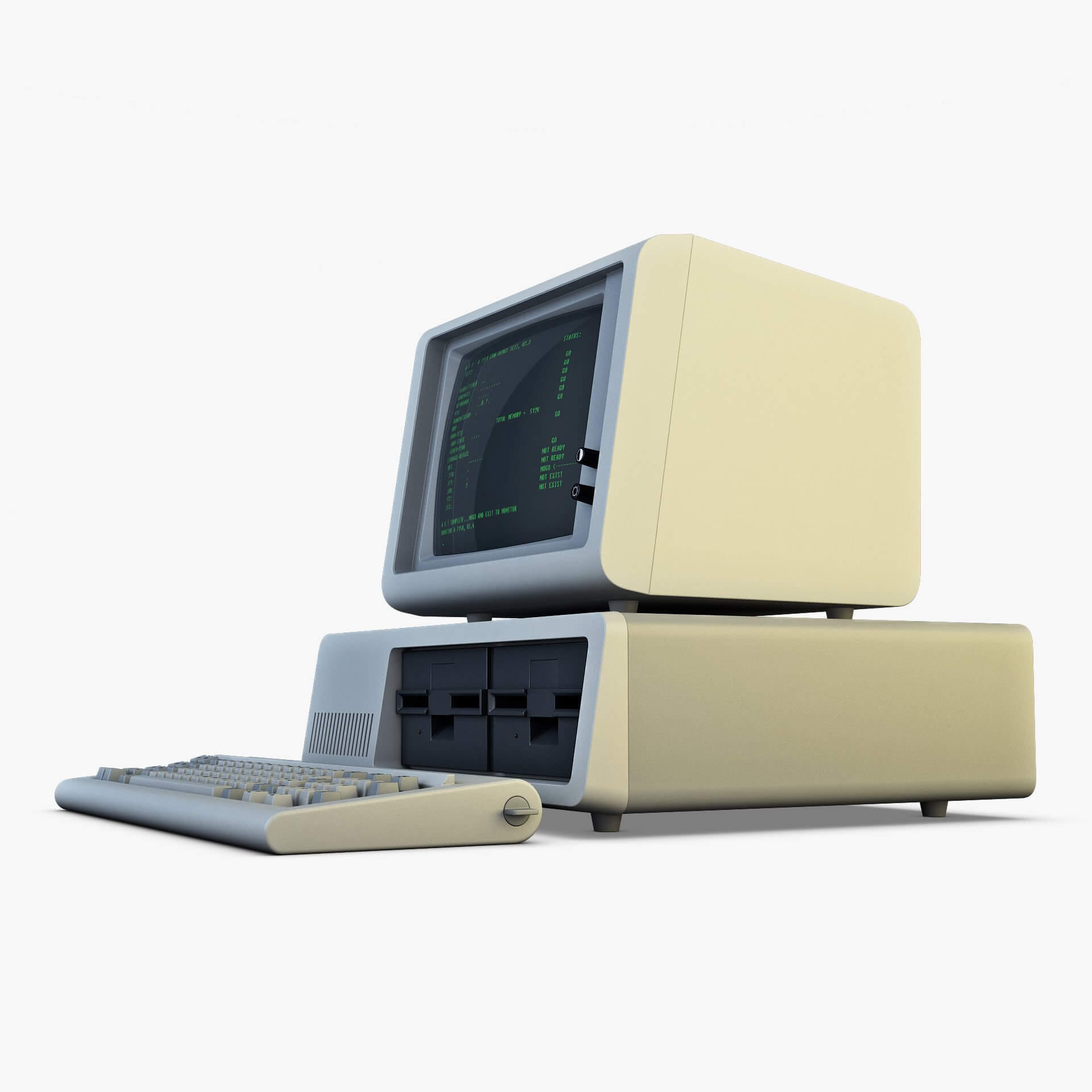 Retro Computer Collection Volume 1 - 3D Model by Zurel