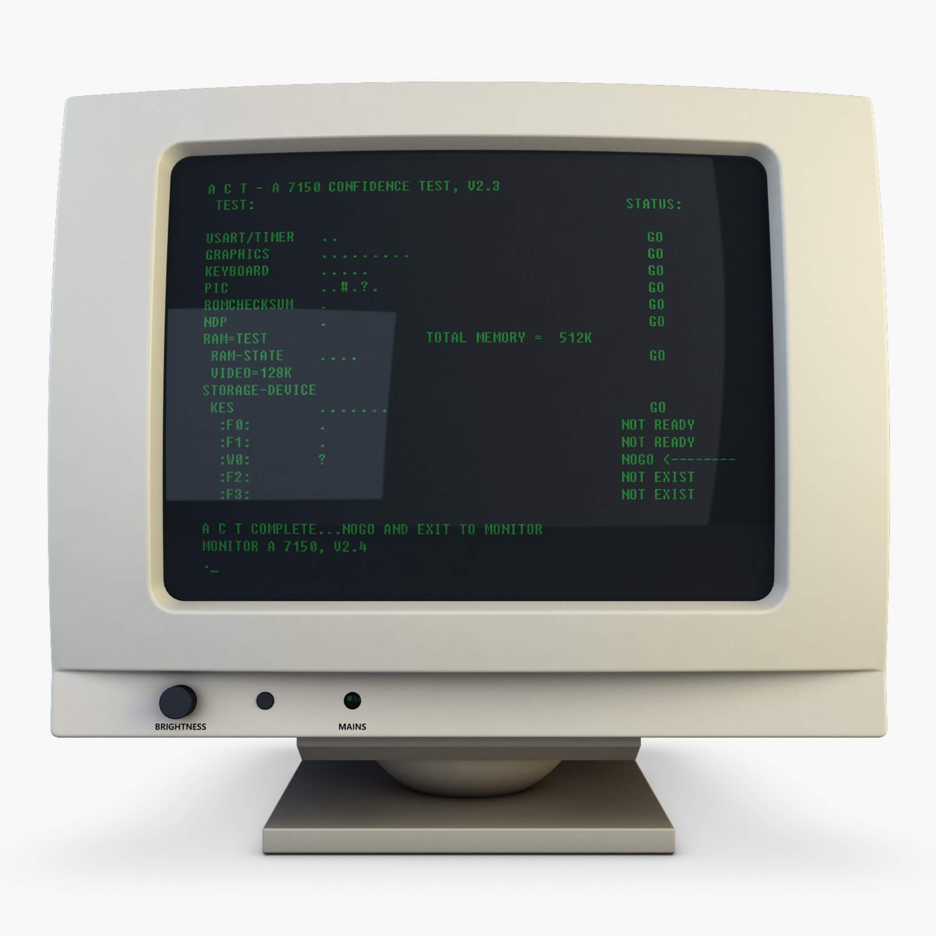 Retro Monitor Collection Volume 1 3D Model by Zurel