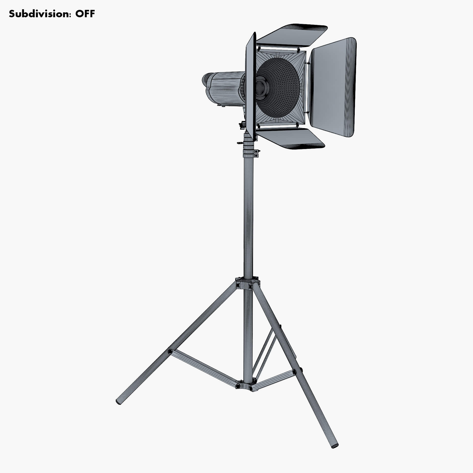 Studio Spot Light M 2 - 3D Model by Zurel