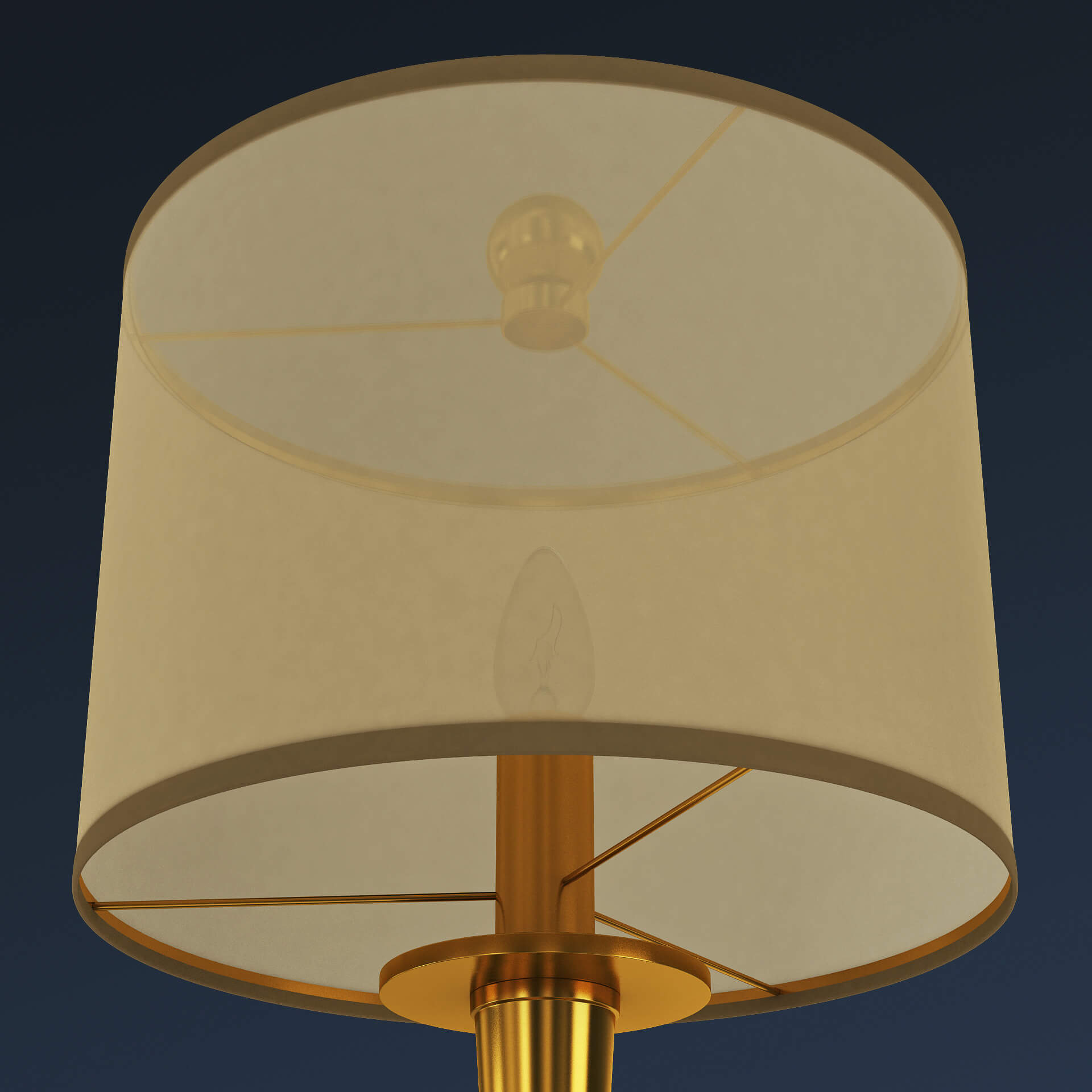Vanity Floor Lamp 3D Model by Zurel