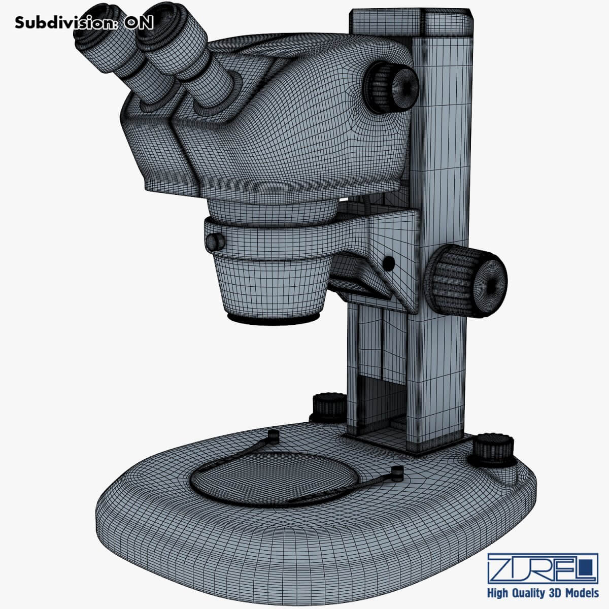 Vision Microscope - 3D Model by Zurel