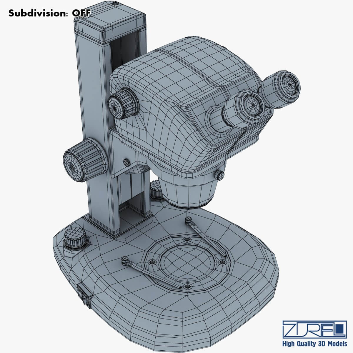 Vision Microscope - 3D Model by Zurel