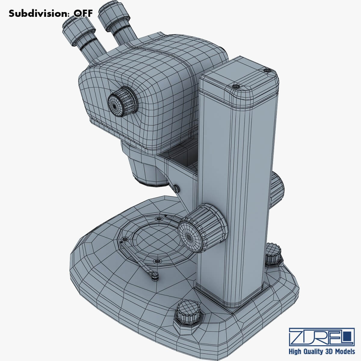 Vision Microscope - 3D Model by Zurel