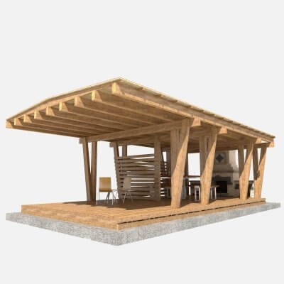 Garden Pergola Extension