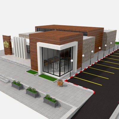 Supermarket Retail Store